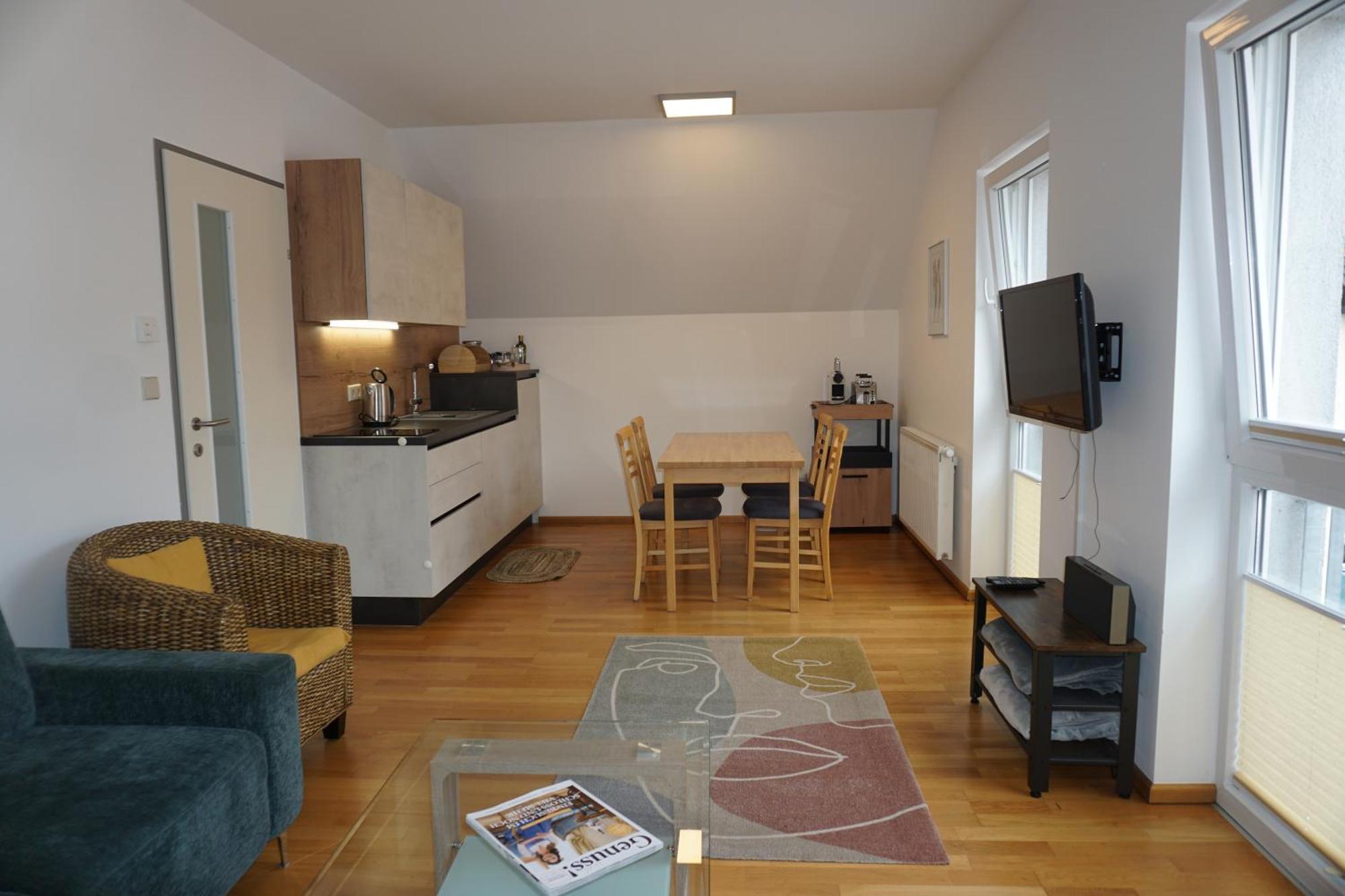 Weingut Baeuerl Apartment เดิร์นชไตน์ ภายนอก รูปภาพ